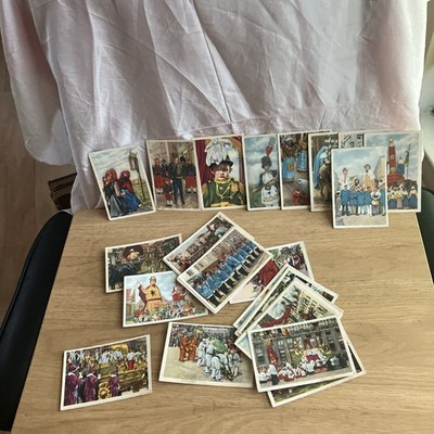 Alte religiöse Postkarte u.a. Belgien Schokoladenkarten 38 5x3,5'' 