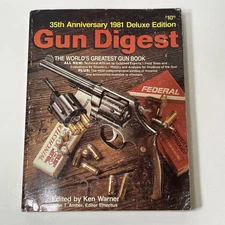 Gun Digest 35th Anniversary 1981 Deluxe Edition Reference Ken Warner Technical