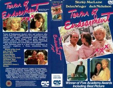 TERMS OF ENDEARMENT 5 / UK VIDEO SLEEVE / CIC VIDEO LABEL