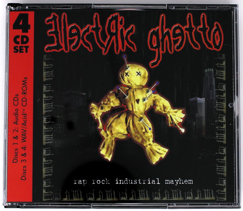 Big Fish Audio Electric Ghetto Rap Rock Industrial Sound Library/Sampling 4x CD