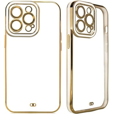 HURTEL CASE COVER FÜR SAMSUNG GALAXY A13 5G GEL GOLDRAHMEN