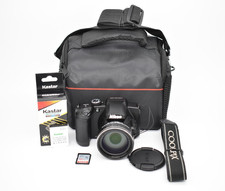 Nikon Coolpix B600 Bridge Digital Camera 16MP 60x Zoom WiFi Bundle - TESTED