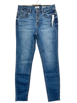 Kensie Jeans Women's 4/27 The Ultimate High Rise Skinny Denim