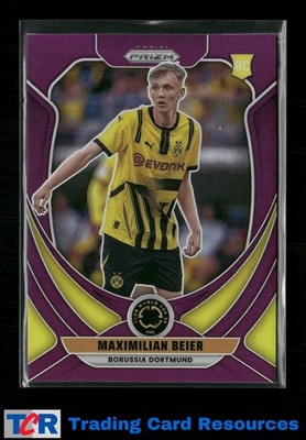 2025 Panini Prizm FIFA Club World Cup #49 Maximilian Beier Purple Prizms #/125