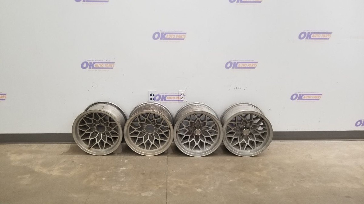 1978 PONTIAC TRANS-AM 15X8 SNOWFLAKE WESTERN OEM WHEEL RIM SET | eBay