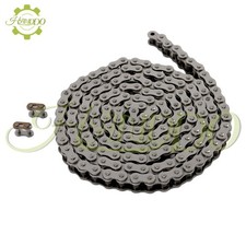 60H Roller Chain 10 Feet with 2 Connecting Links, Carbon Steel Chain