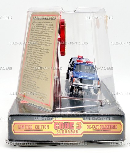 Code 3 Suburban Hazleton General Hospital Paramedic Die Cast Collectible Vehicle - Picture 5 of 8