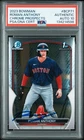 2023 1st Bowman Chrome Roman Anthony Signed Card Rookie Red Sox Auto 10 PSA