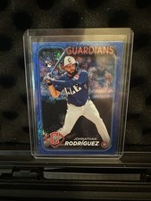 2024 Topps Update Series - Johnathan Rodriguez #US283 Blue Holo Foilboard /999 