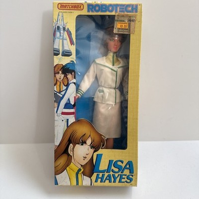 J-462 VINTAGE 1980'S MATCHBOX ROBOTECH LISA HAYES FIGURE MINT IN BOX