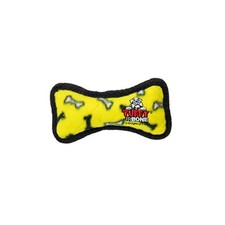 Tuffy Jr Bone Yellow Durable Interactive Dog Toy Vip Products Tuffy Jr Bone Yellow Durable Interactive Dog Toy Vip Products