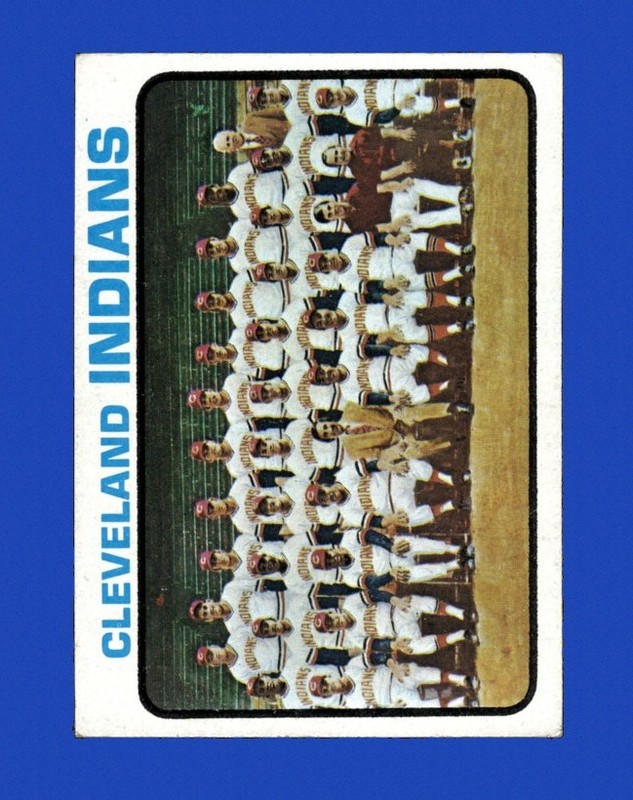 1973 Topps Set-Break #629 Cleveland Indians EX-EXMINT *GMCARDS*