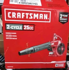 Craftsman B2000 2-Cycle 25cc 180mph Gas Handheld Leaf Blower