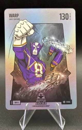 Bo Jackson Battle Arena Update - WARP "Lamar Jackson" Silver Battlefoil #SBF-8
