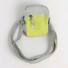 Borsa a tracolla piccola Kipling gialla e bianca