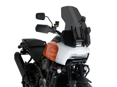 Puig Dark Smoke Touring Screen Harley Davidson Pan America 1250 2021-2024