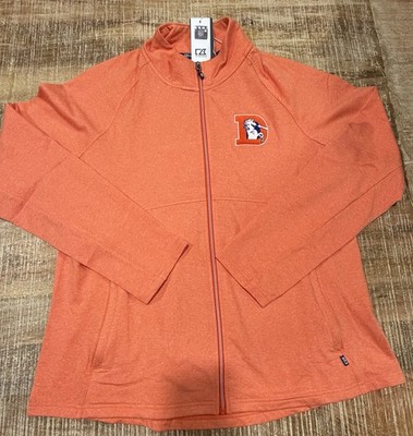 Denver Broncos Cutter Buck Women s XL NWT  Full Zip  Jacket