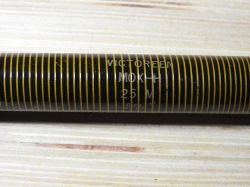 Victoreen MOX-H Hochspannungswiderstand, 25Megaohm, 45kV, 50W - gebraucht - Bild 3 von 15