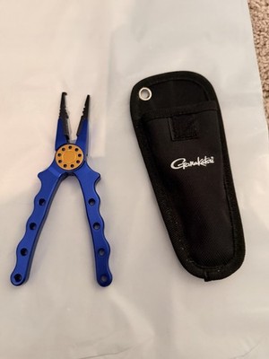 Gamakatsu Luxe Aluminum Pliers Blue 175mm Rust-proof Needle Remover Hook Remover