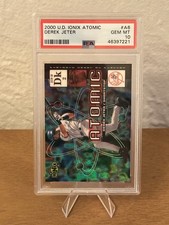 2000 Upper Deck Ionix Atomic A6 Derek Jeter PSA 10 GEM MINT