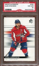 2019 SP AUTHENTIC ALEX OVECHKIN #100 GRADED A GAY ASS 10 WOW