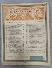 Luigi Legnani Op 10 Scherzo Study For Guitar Sheet Music Classical Spanish Vtg