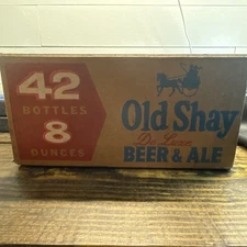 Jones Brewing Co OLD SHAY GOLDEN ALE  label PA 8oz