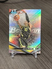 2022-23 Bowman University Best REFRACTOR #22 Kel'el Ware - Oregon Ducks