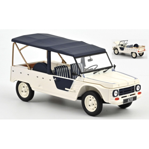 Citroen Mehari 1983 Azur 1:18 Norev Auto Stradali -D- Neues Modell-image