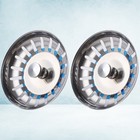  3 Count Waschbeckenstöpsel Abdeckung Waschbeckensieb Sinkfilterbildschirm