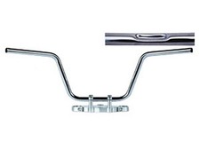 Manubrio acciaio Apehanger cromato 1" 25,4mm per Harley Davidson 1340 Glide Shovelhead 