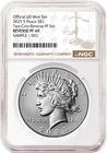 2025 Peace Reverse Proof Silver Dollar NGC RP69 Brown