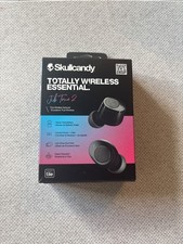 Skullcandy Totally Wireless Essential Jib True 2 Black Earbuds, great condition
