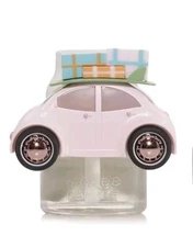 YANKEE CANDLE SCENTPLUG BASE Pink BEETLE BUG CAR Fragrance Diffuser Wall Plug In