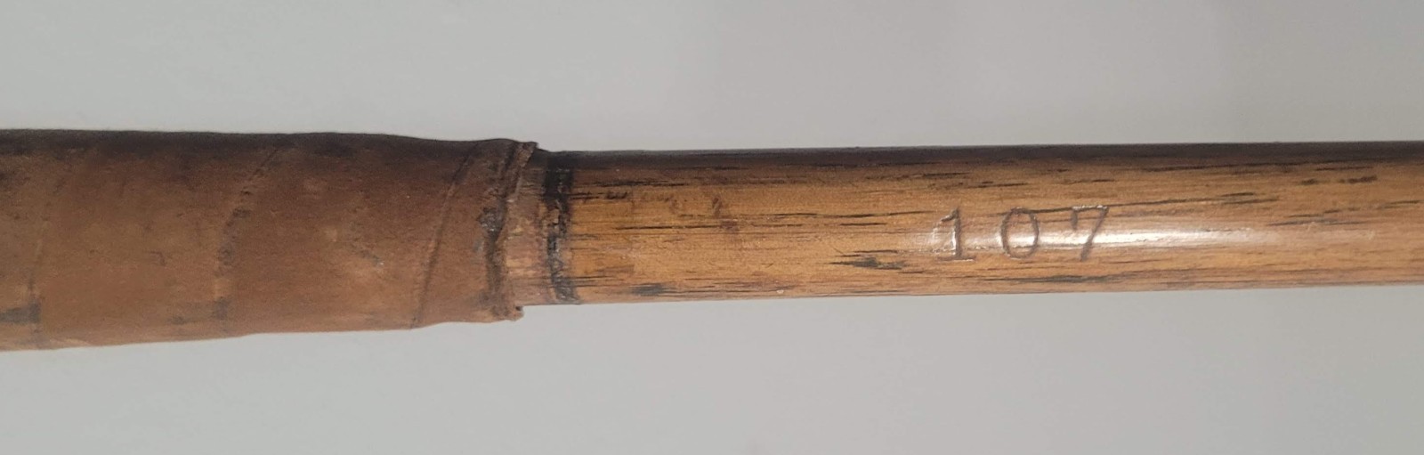 Antique Vintage Nicholls Model 107 Hickory Wood Shaft Golf Club Westboro Mass.