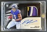 2020 Panini Black Devin Duvernay Rookie Materials RC Patch Ruby Auto #/12 Ravens