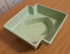 Vintage Hull Pottery USA Light Green Planter Geometric Design I-15-USA hull