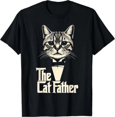 Funny The Cat Father Cat Dad T-Shirt