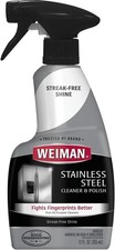 Weiman Stainless Steel Cleaner & Polish, 12 fl oz
