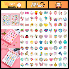 100 Pcs Little Girl Jewelry Rings - Pretend Play  Dress Up Accessories, Gifts