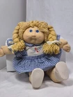 Vintage Cabbage Patch Kids Doll Double Braid #2 OK Tag Coleco Hong Kong 1983