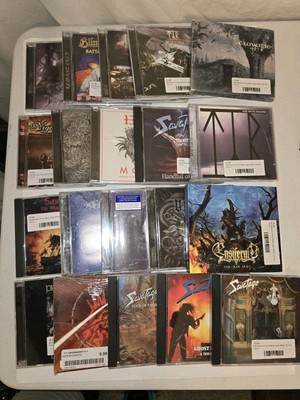 Savatage,Tar,Turisas,Arcona,Svartsot,+more cds, dvds, wall art, Lot of cds, dvds