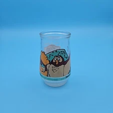 Vintage Welch's Jelly Jar Glass Disney Winnie The Pooh and Owl Grand Adventure#1