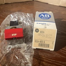 NEW Allen Bradley 800H-WK61B /C Heavy Duty Flip Lever Pushbutton RED 800T-XA
