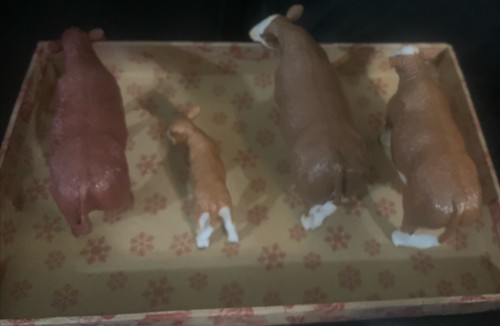 8x Big Country Farm Toys Lot Cows Bull & Calf - 1:20 Scale Figurines Plus One - Picture 18 of 21