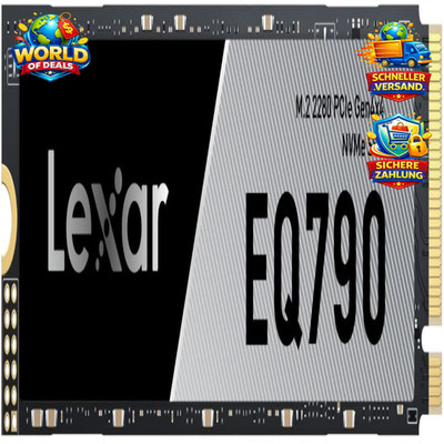 Lexar EQ790 2TB SSD M.2 2280 PCIe Gen4x4 NVMe
