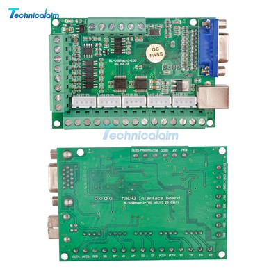 Engraving Machine Drive Board MACH3 5-Axis CNC Interface Motion Control Board-