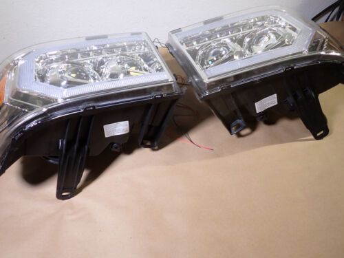 Full LED Tube Projector Headlights Fit For 07-13 Gmc Sierra 1500 2500hd 3500hd - Picture 8 of 10