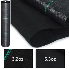 Heavy Duty Weed Control Barrier Garden Landscape UV Woven Fabric Ground Cover