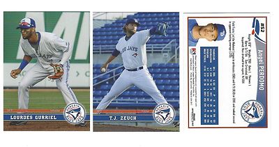 2017 DUNEDIN BLUE JAYS COMPLETE TEAM SET MINOR LG HIGH A TORONTO BLUE JAYS